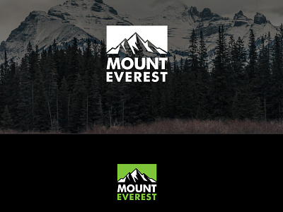 mount everest logo design