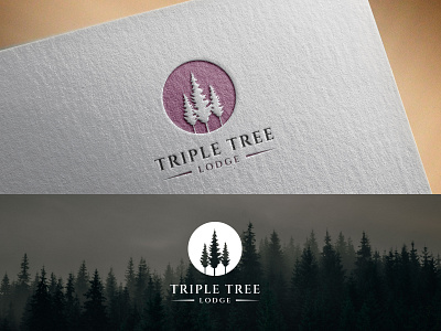 Pine tree logo