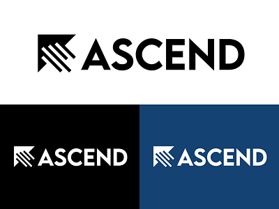 ASCEND logo design concept