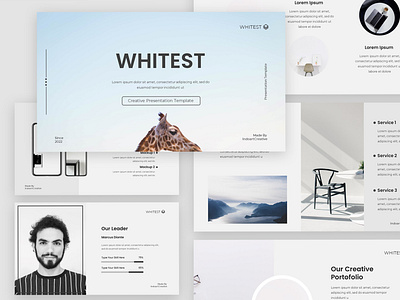 WHITEST - Creative Presentation Template