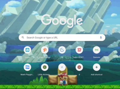 Mario versus Google! 3d