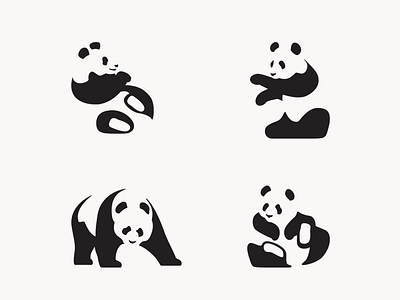 Panda Icon Party atlanta bears icons illustration pandas vector