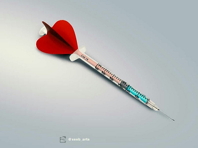 Vaccine graphic design poster target vaccine