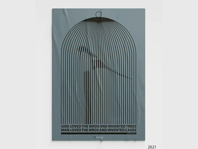 Cage concept conceptart design graphic design poser poster posterdesign