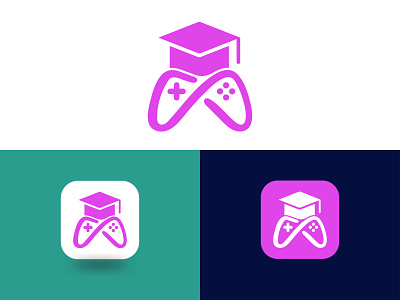 Game Learning logo 3d app icon app logo branding design favicon graphic design illustration logo web logo