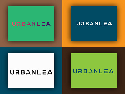 Urban lea company logo 3d app icon app logo branding design graphic design illustration logo web logo