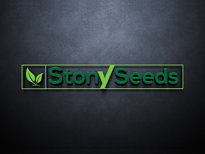 Stony Seeds 3d 3d logo app design app icon branding design graphic design icon design illustration logo