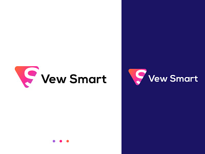 Vew Smart 3d logo app design app icon branding design graphic design icon design illustration logo