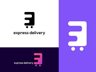 Express Delivery 3d logo app design app icon branding design graphic design icon design illustration logo ui