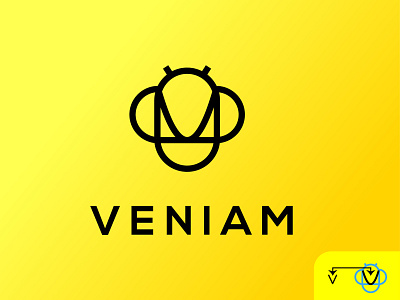 VENIAM CREATIVE LOGO 3d logo app design app icon branding design graphic design icon design illustration logo ui