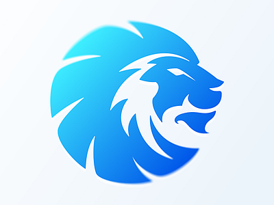Lion animal light lion logo