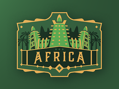 Africa Badge Design