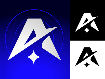 Ascension a apex apex legends ascension blue design esport fly fps futuristic gaming legends logo minimal rocket shoot space sports star vector
