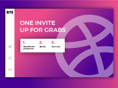 Dribbble Invite