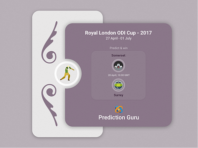 Social Post Banner | Prediction Guru | Sport App