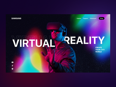 Virtual Reality - concept design (UI challenge)