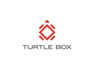 Turtlebox Logo | Work in Progress box clean gear line minimalist outdoor simple sports square turtle