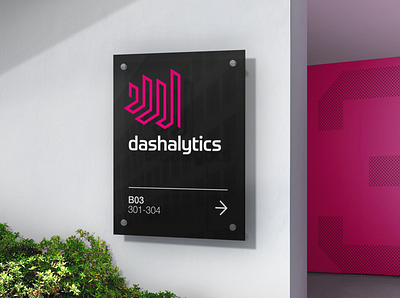 Dashalytics Logo branding corporate identity deutsche logo magenta mark software team telekom visual identity