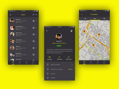 running app