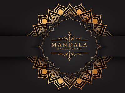 Luxury mandala background with arabesque pattern arabic islamic indian
