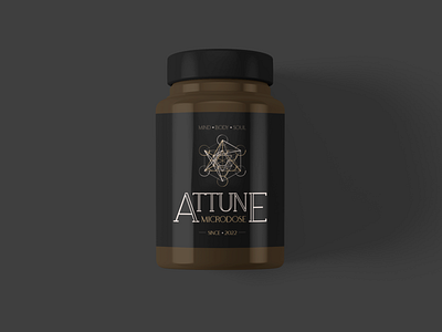 Attune branding cover design graphic design illustration logo typography