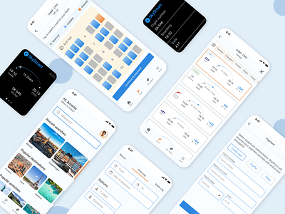 SkySmart: mobile and smartwatch app design