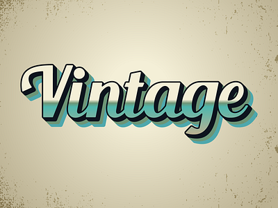 Vintage text adobe illustrator art background colors craphic design creative effect effects fonts photoshop retro style text typography vintage wallpaper