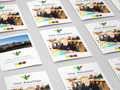 The Aquilian magazine adobe branding brochure brochure design design graphic design layout magazine magazine design print print design typography vector
