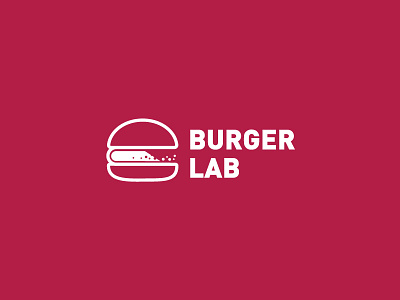 Burger Lab burger identity joint lab logo madna restaurant sandwich snack