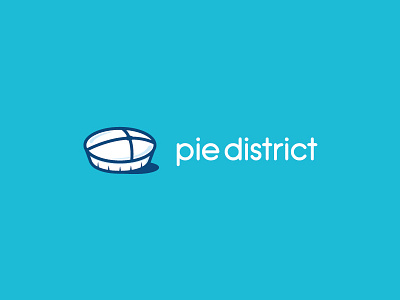 pie district app branding identity logo madna design