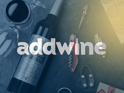 Addwine. Wine store branding