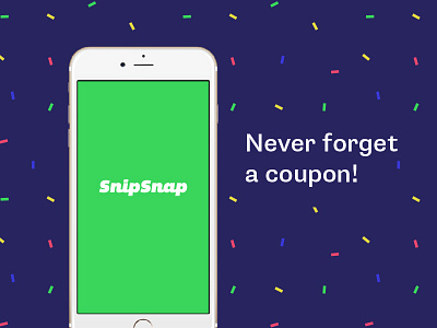Party 4 Coupons app brand coupons focus lab green logotype mobile neon party script