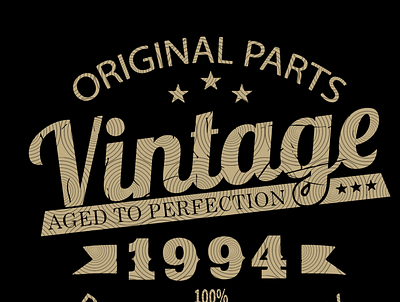 vintage 1994 for birthday shirt logo shirt design