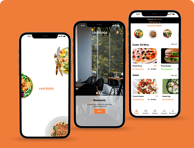 Food Delivery App ui