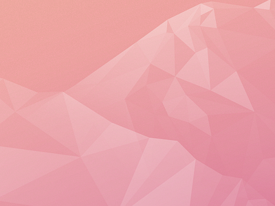 Elevate (2 of 3) cascades illustration landscape low poly lowpoly mountain pink shiny sunrise washington