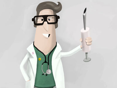 Doctor doctor illustration