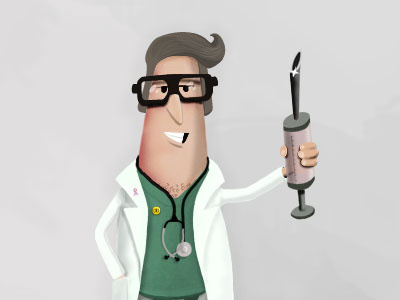Doctor 2 doctor illustration