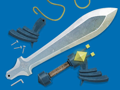 Weapon14 epicarmory freebies illustration link master sword sword zelda