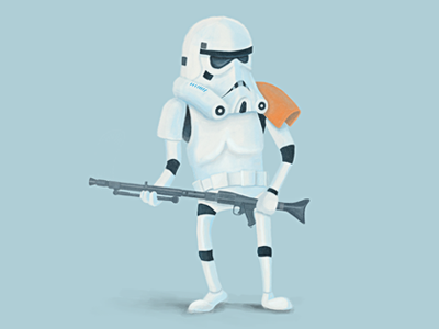 Stormtrooper illustration star wars stormtrooper