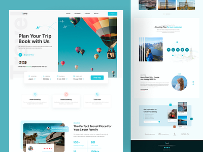 Travel Agency Landing Page