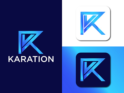 K Letter Logo branding custom logo design graphic design letter mark logo logo typography vector wordmark logo