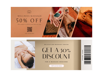 Coupon Layout design graphic design layout