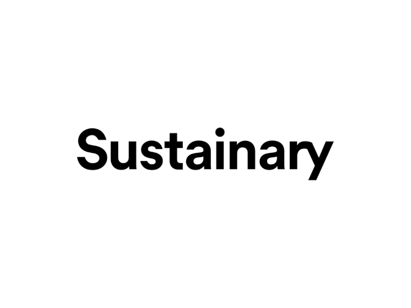 Sustainary Rebrand branding circular design gif identity logo rebrand rebranding type typography vector