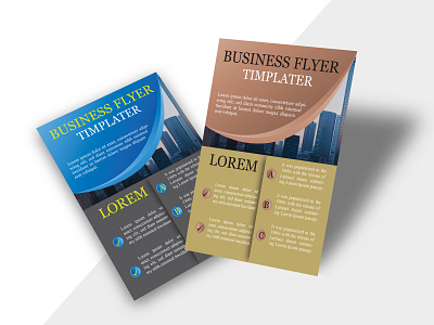 Corporate Business Flyer banner brand identity brochure business business flyer business flyer template corporate corporate flyer template cover flyer flyer design graphic design gri layout leaflet poster travel agency vector