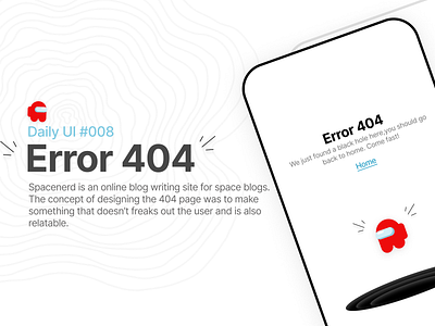 Error 404 ui/ux design 404 animation best cool branding dailyui design error new ui ux