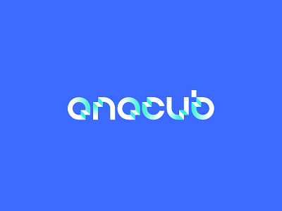 anacub block blockchain brandidentity branding cryptocurrency cube identity logo logotype mark symbol tech technology