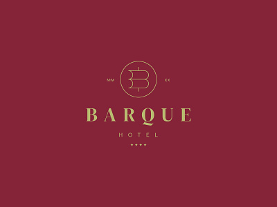 Barque Hotel barque boat branding hotel hotel branding identity logo mark sails sea ship symbol