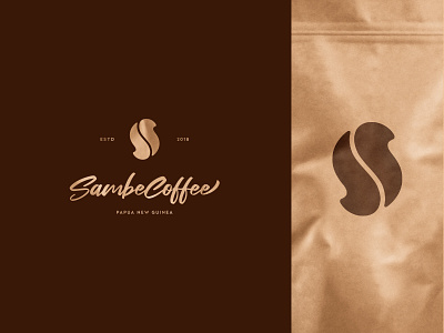 Sambe Coffee branding cafe coffee coffee bean coffeeshop drink identity logo mark symbol