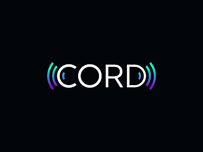 Cord branding chord cord identity lettering logotype music sound soundwave