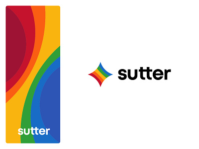 Sutter branding colorful colors identity light logo mark star symbol torus